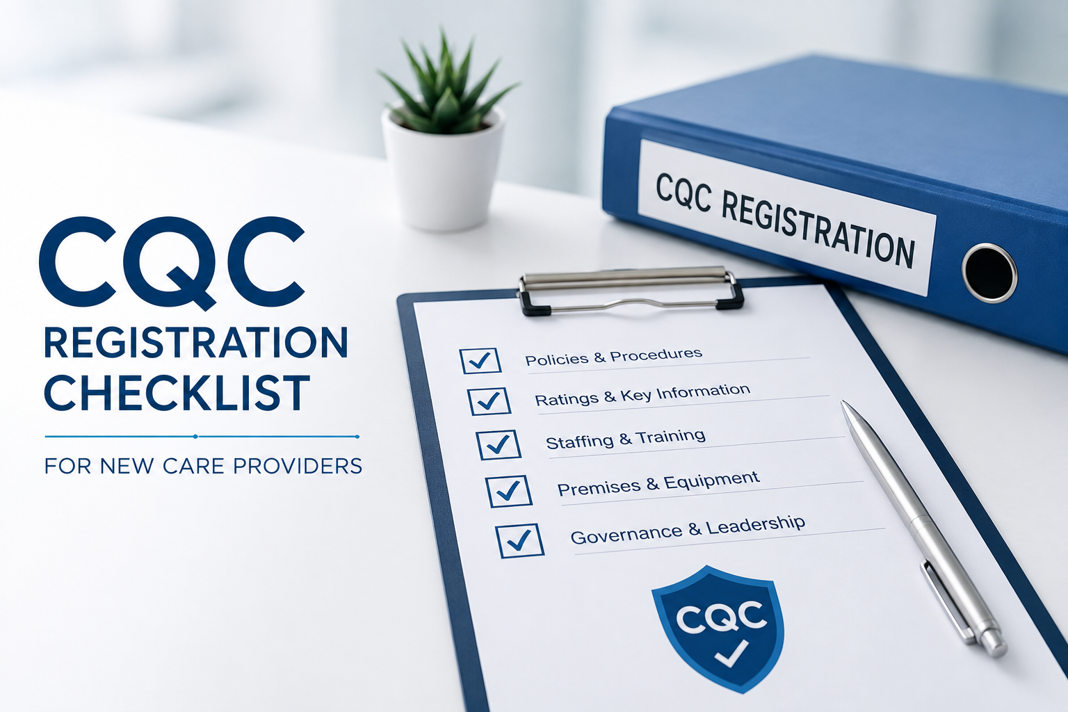 CQC Registration Checklist for New Care Providers